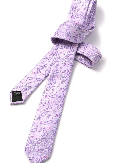 精品浅粉领带