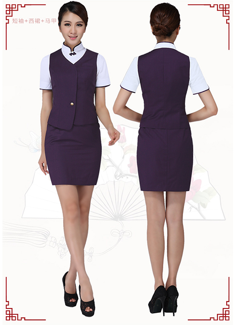 东航空姐制服职业套装女套裙新款