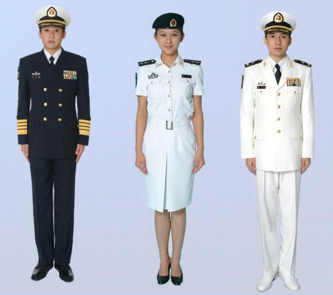 海军服装颜色